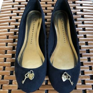 LC Flats w/ Gold Charms